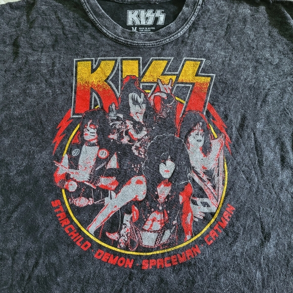 KISS⚡Mineral Washed Graphic Tee👕 - Picture 6 of 9